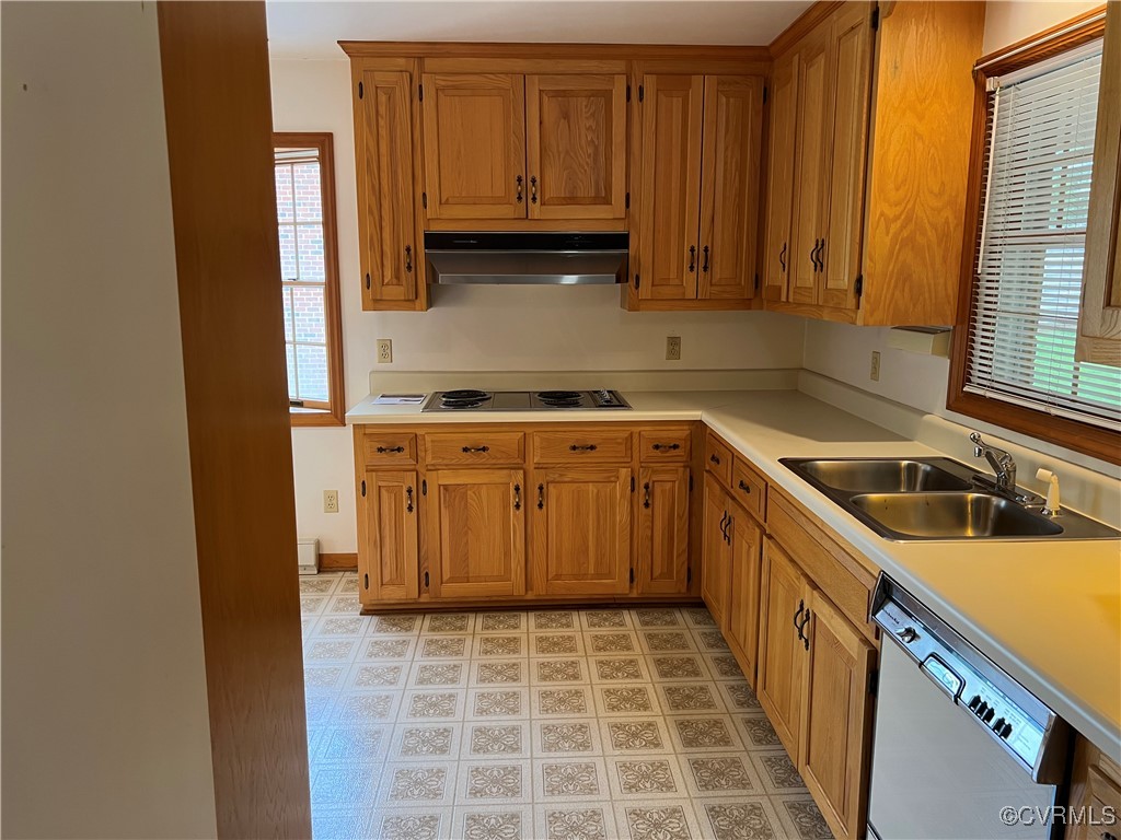 8426 Forge Road Henrico, VA 23228 - Photo 10 of 46 Kitchen featuring white dishwasher, under cabinet