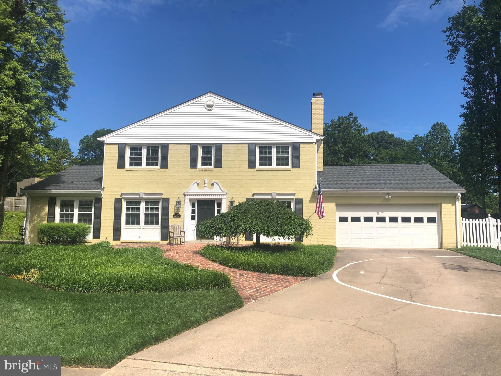 7327 Yates Court McLean, VA 22101 - Photo 1 of 34 Beautiful home on a quiet .34 acre lot