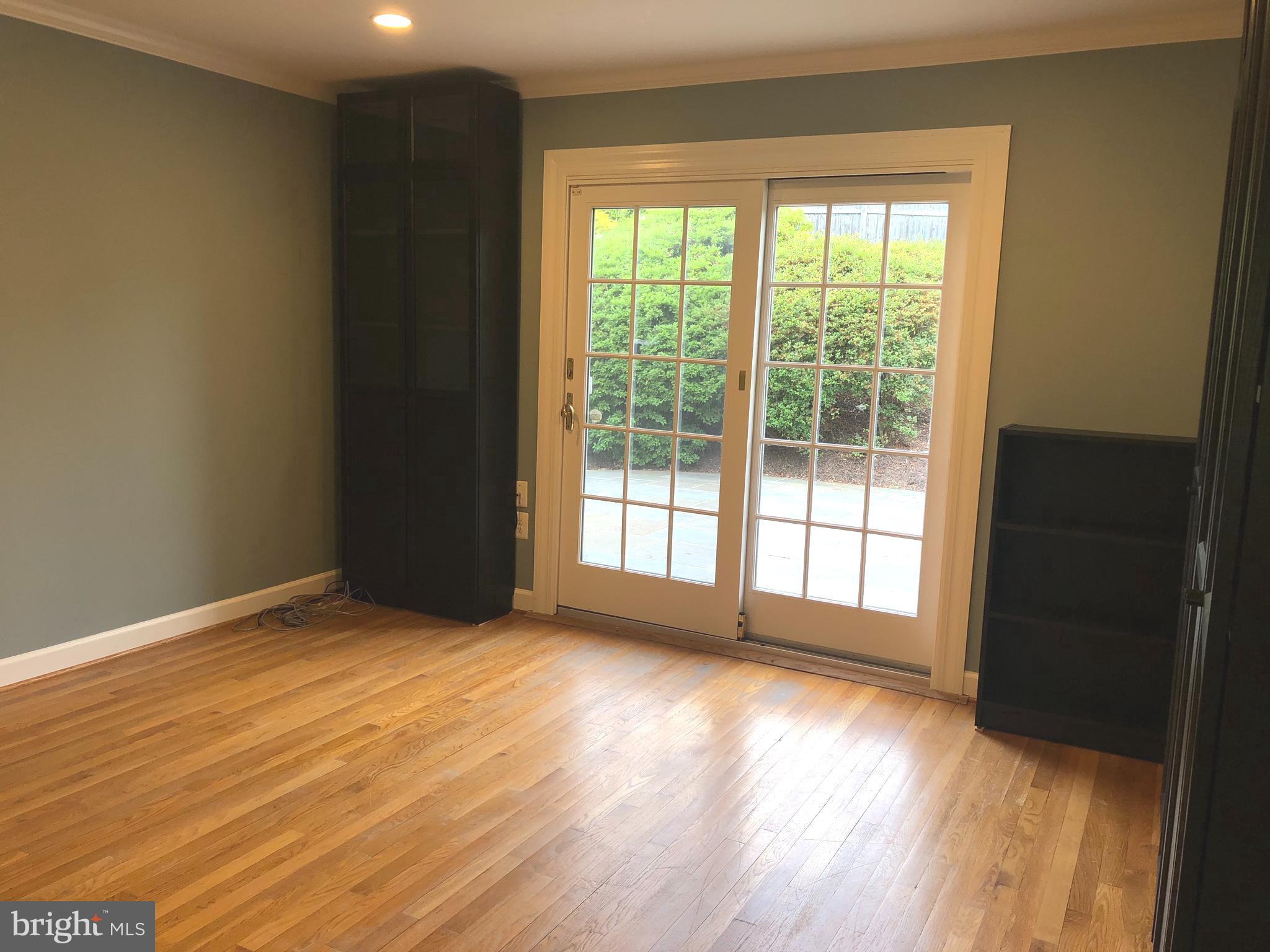 7327 Yates Court McLean, VA 22101 - Photo 13 of 34 Main level office/bedroom with walk-out to patio