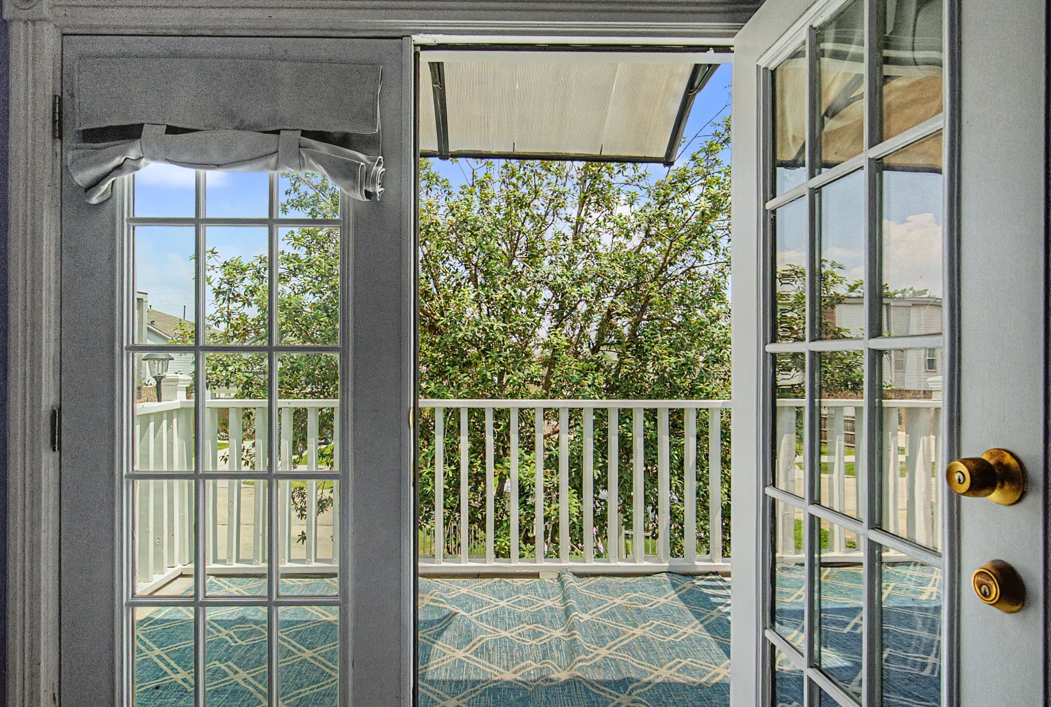 10034 Alfred Lane Houston, TX 77041 - Photo 37 of 50 Step outside and enjoy your own private balcony—perfect for peaceful mornings and evening breezes.