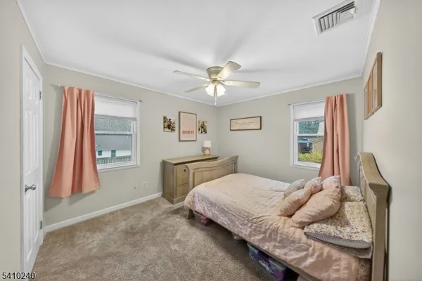 a room with furniture