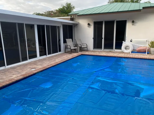 a view of a flower in a garden