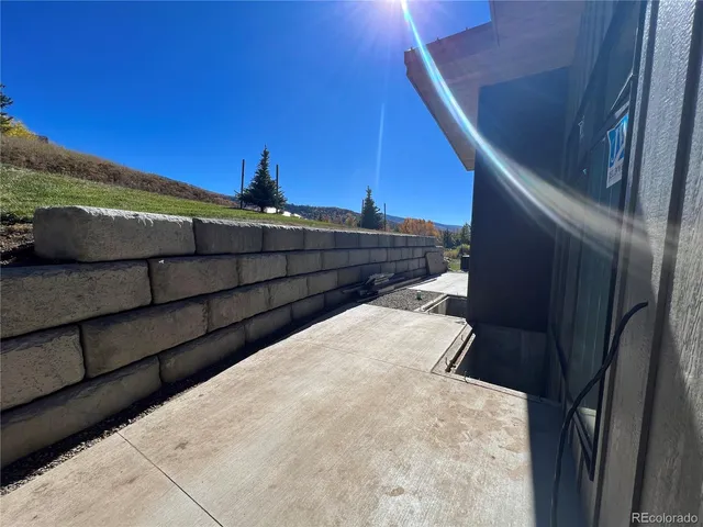 a view of outdoor space and deck