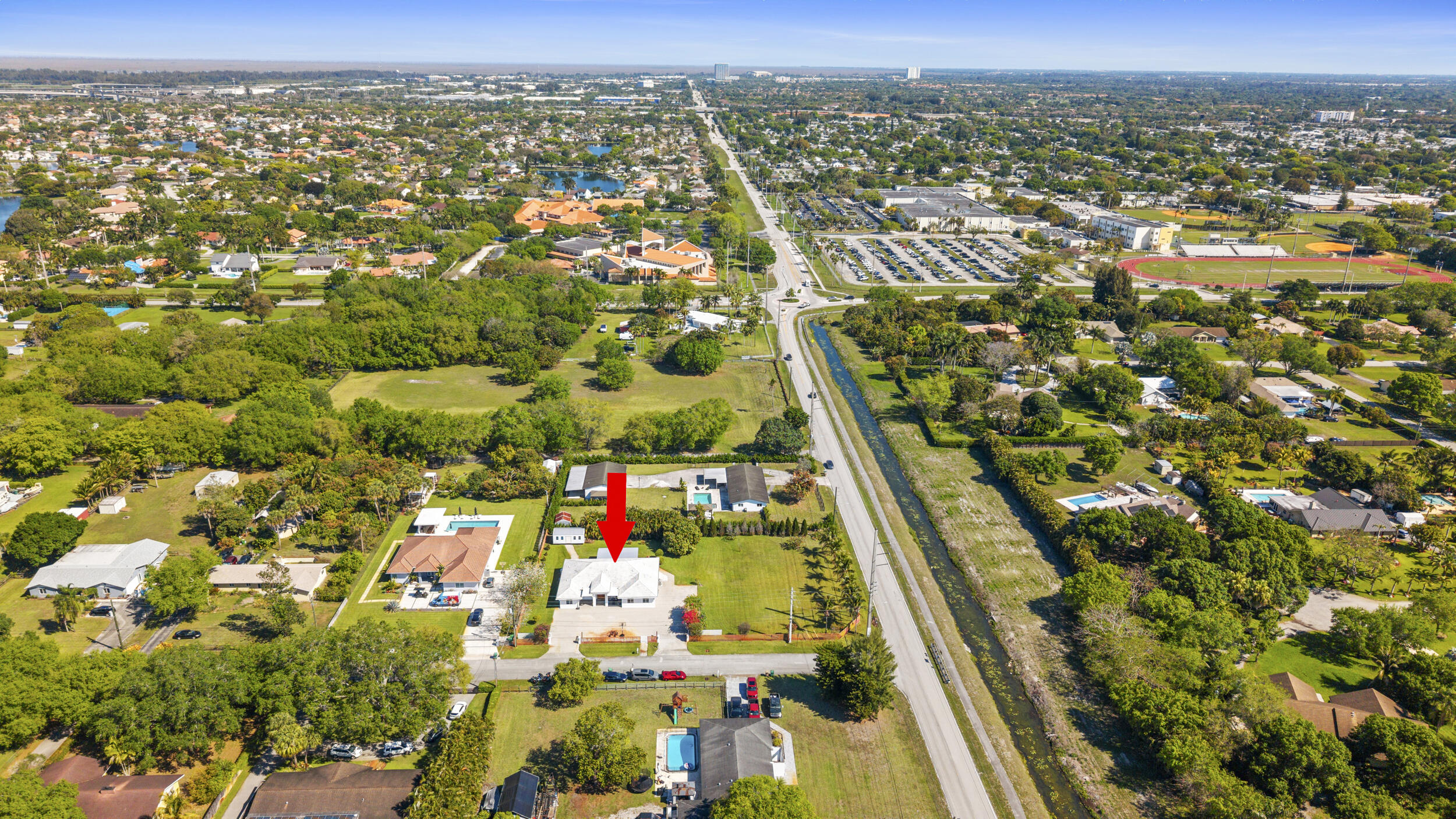 13621 Southwest 16th Street Davie, FL 33325 - Photo 35 of 36 Aerial