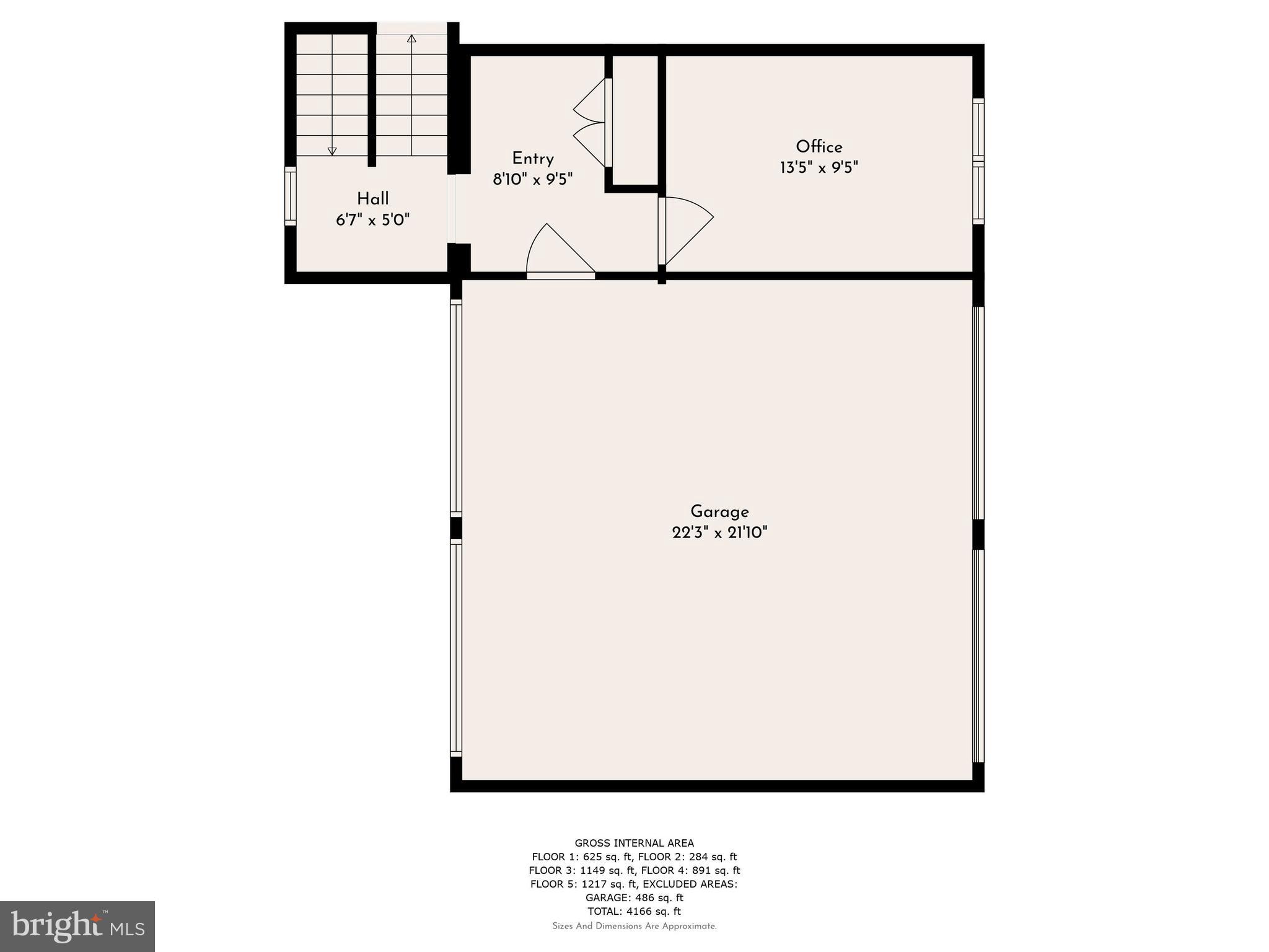 745 Campwoods Road Villanova, PA 19085 - Photo 46 of 47 Floor plan office, mudroom, garage