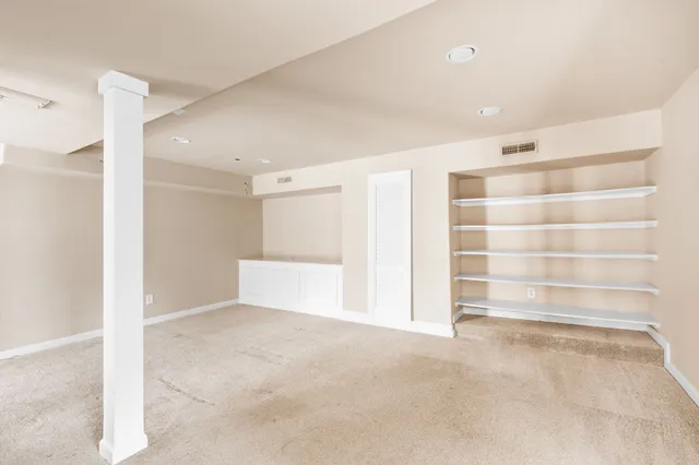 a view of empty room