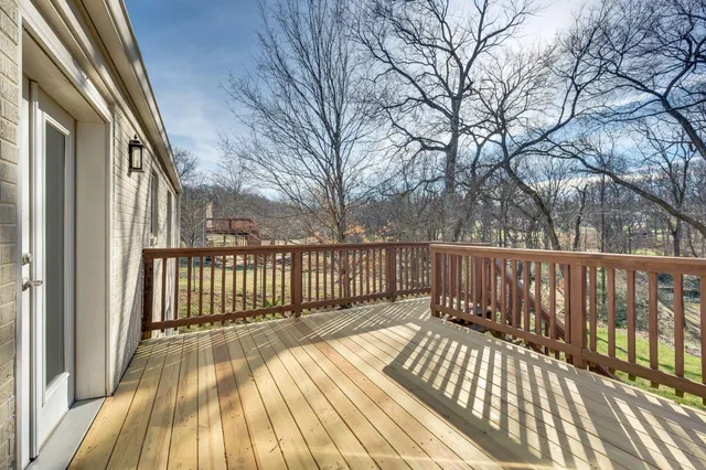a view of a swimming pool with an outdoor space