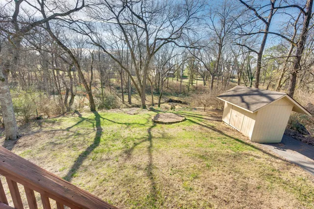 a view of a door of the house