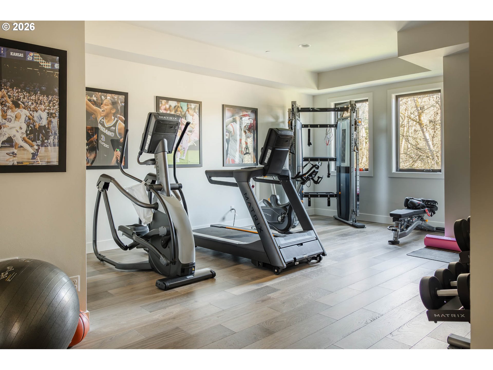 4560 Southwest 59th Avenue Portland, OR 97221 - Photo 23 of 30 a view of a room with gym equipment