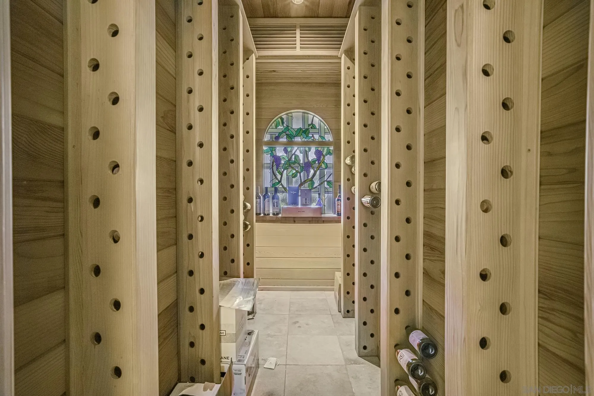 5305 La Crescenta Road Rancho Santa Fe, CA 92067 - Photo 33 of 64 Temperature controlled wine cellar with over 450 bottle capacity