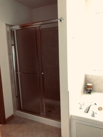 1502 Remington Lane Round Lake, IL 60073 - Photo 20 of 29 a bathroom with a shower and a sink