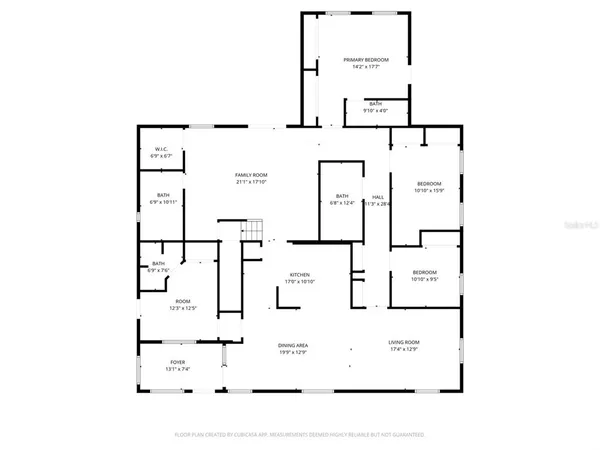 a picture of floor plan
