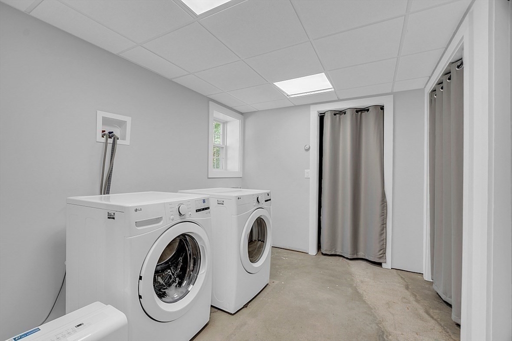 113 Townsend Road Shirley, MA 01464 - Photo 24 of 30 a utility room with dryer and washer