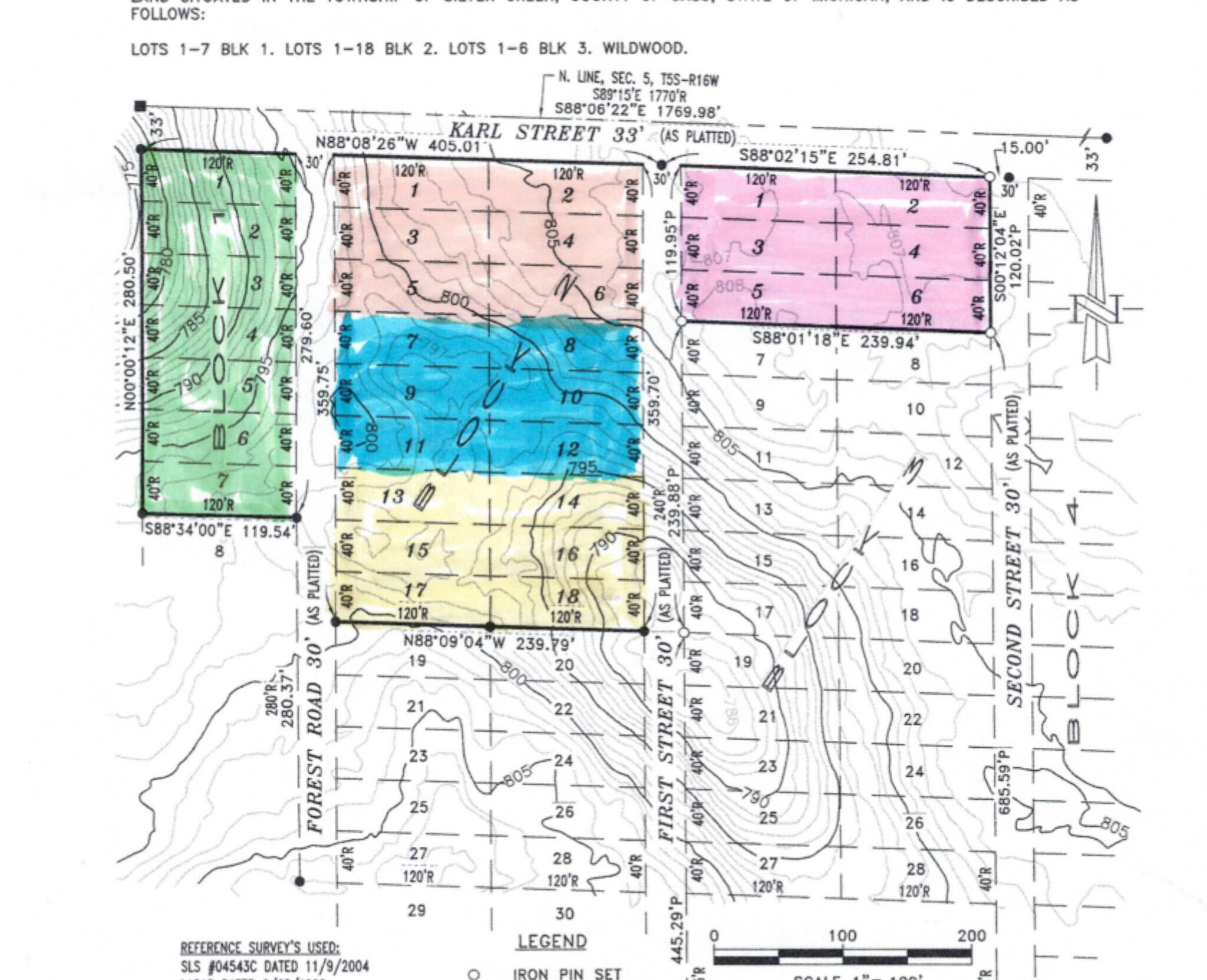 5 Forest Road Dowagiac, MI 49047 - Photo 11 of 14 PROPOSED PARCEL SPLIT