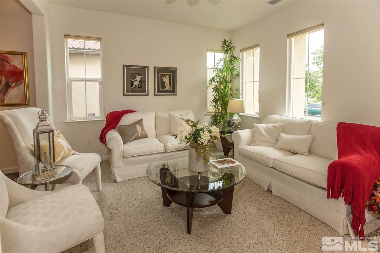 2025 Horse Prairie Road Reno, NV 89521 - Photo 3 of 25 a living room with furniture and a large window