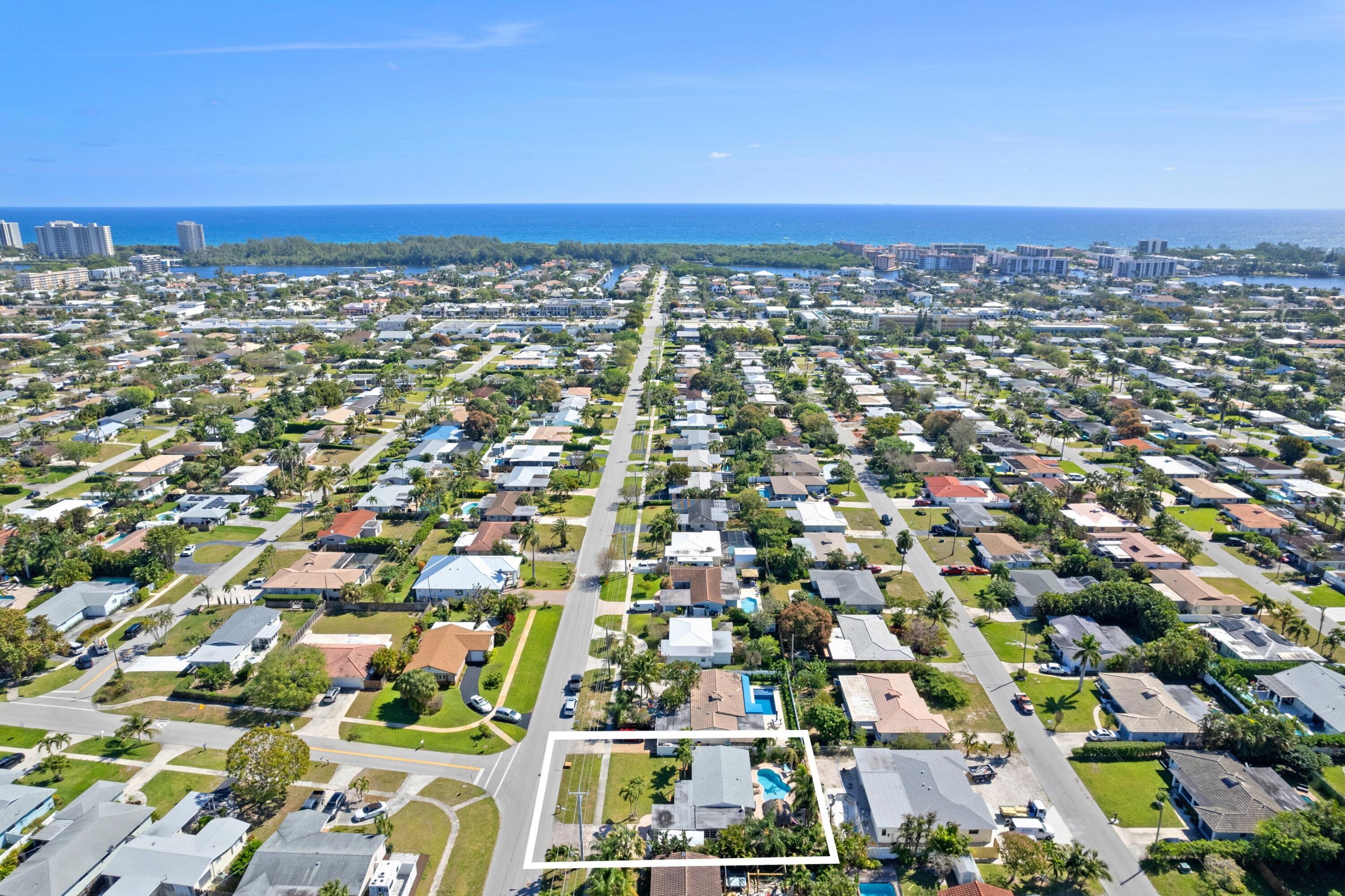 216 Northeast 32nd Street Boca Raton, FL 33431 - Photo 19 of 33 Aerial Neighborhood View