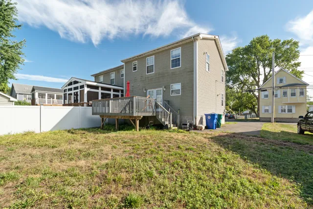 a house view with a outdoor space
