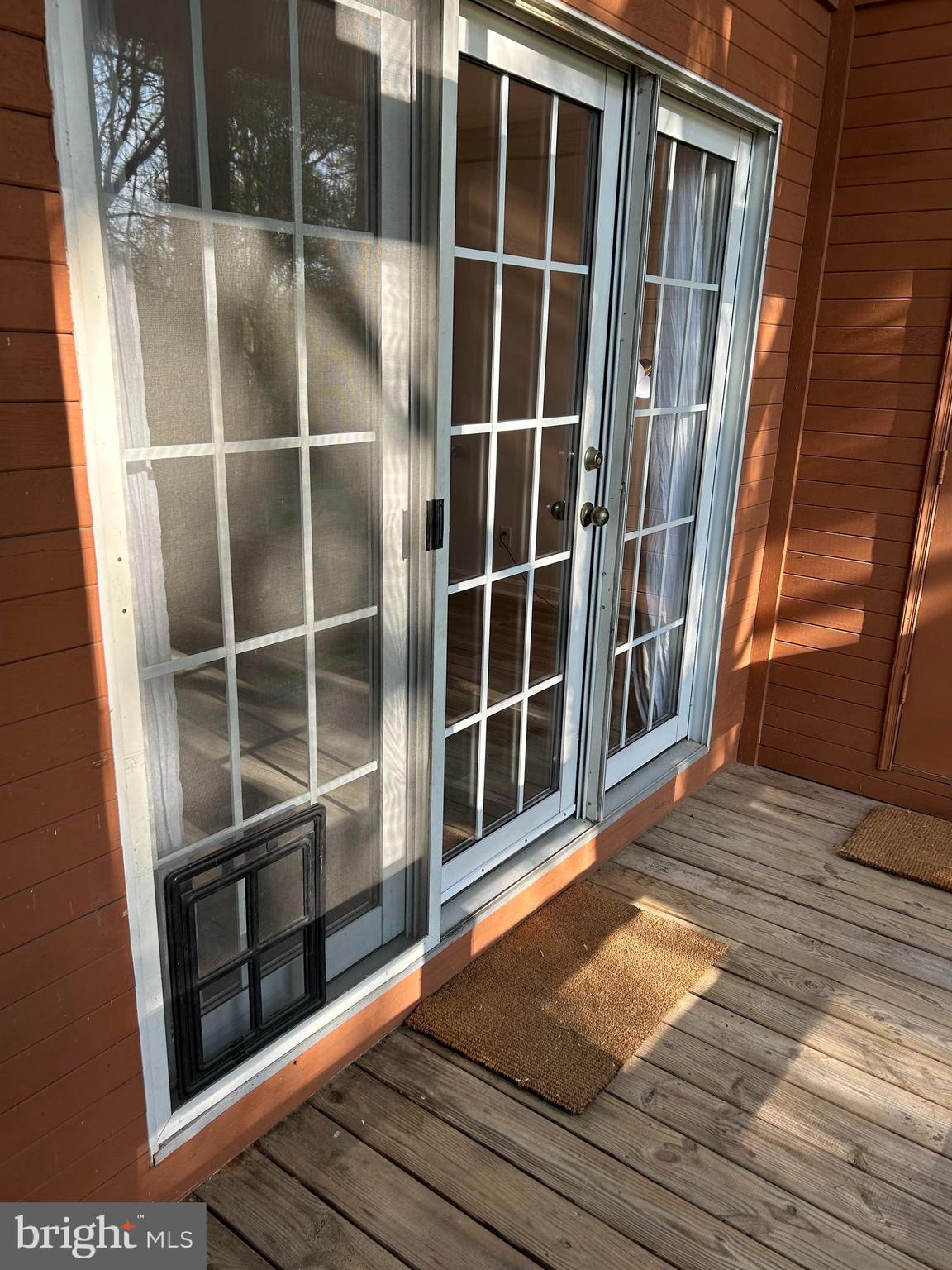4922 Columbia Road, Unit 7 91 Columbia, MD 21044 - Photo 13 of 19 French Doors on porch
