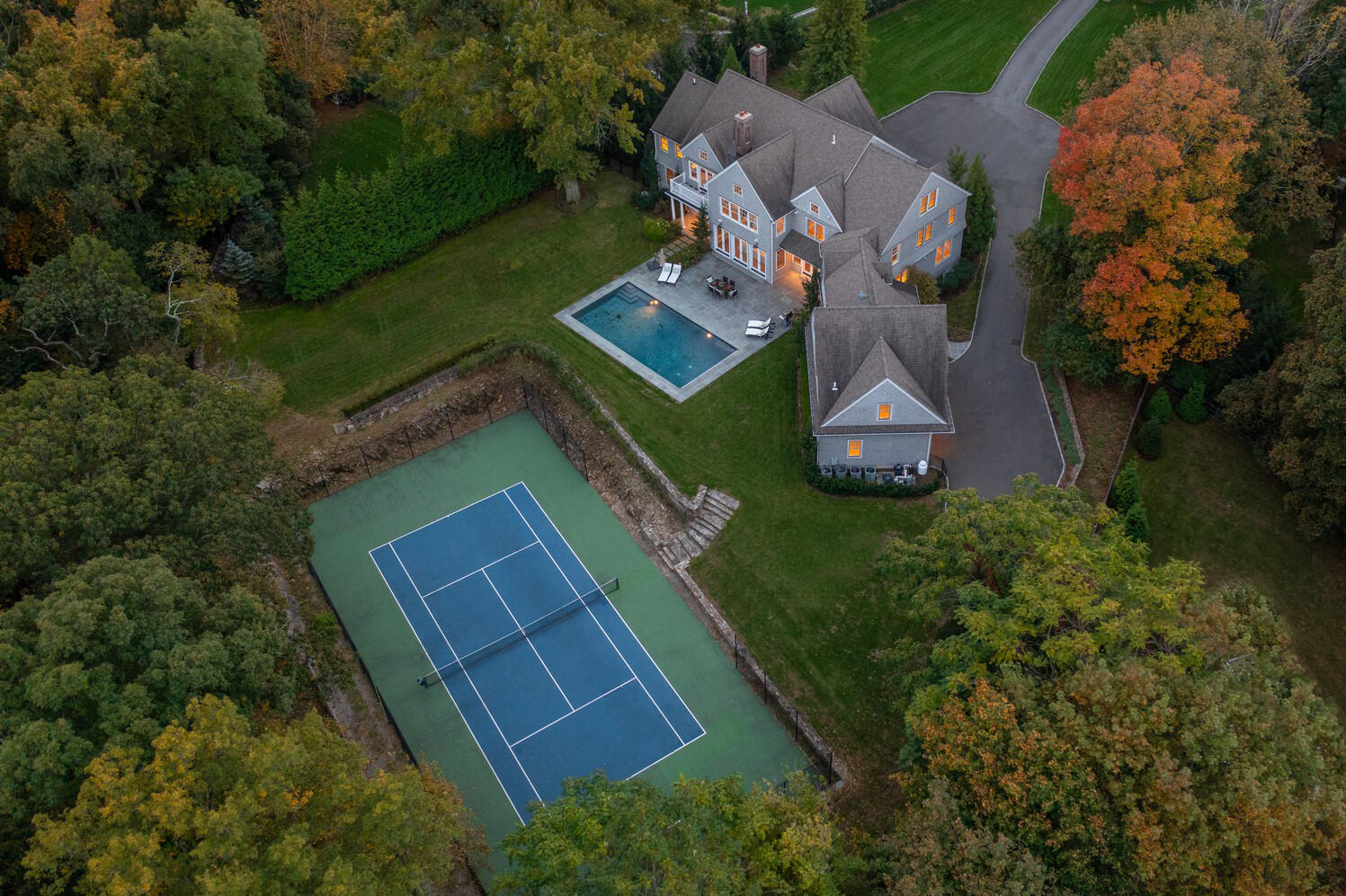 35 Prospect Road Westport, CT 06880 - Photo 2 of 40 an aerial view of a house