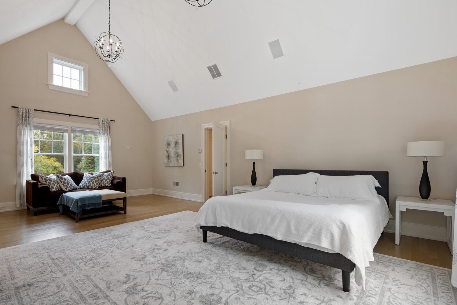 35 Prospect Road Westport, CT 06880 - Photo 30 of 40 a bedroom with a bed and furniture