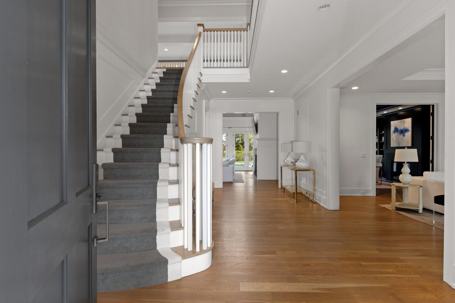 35 Prospect Road Westport, CT 06880 - Photo 5 of 40 a view of entryway and hall with wooden floor