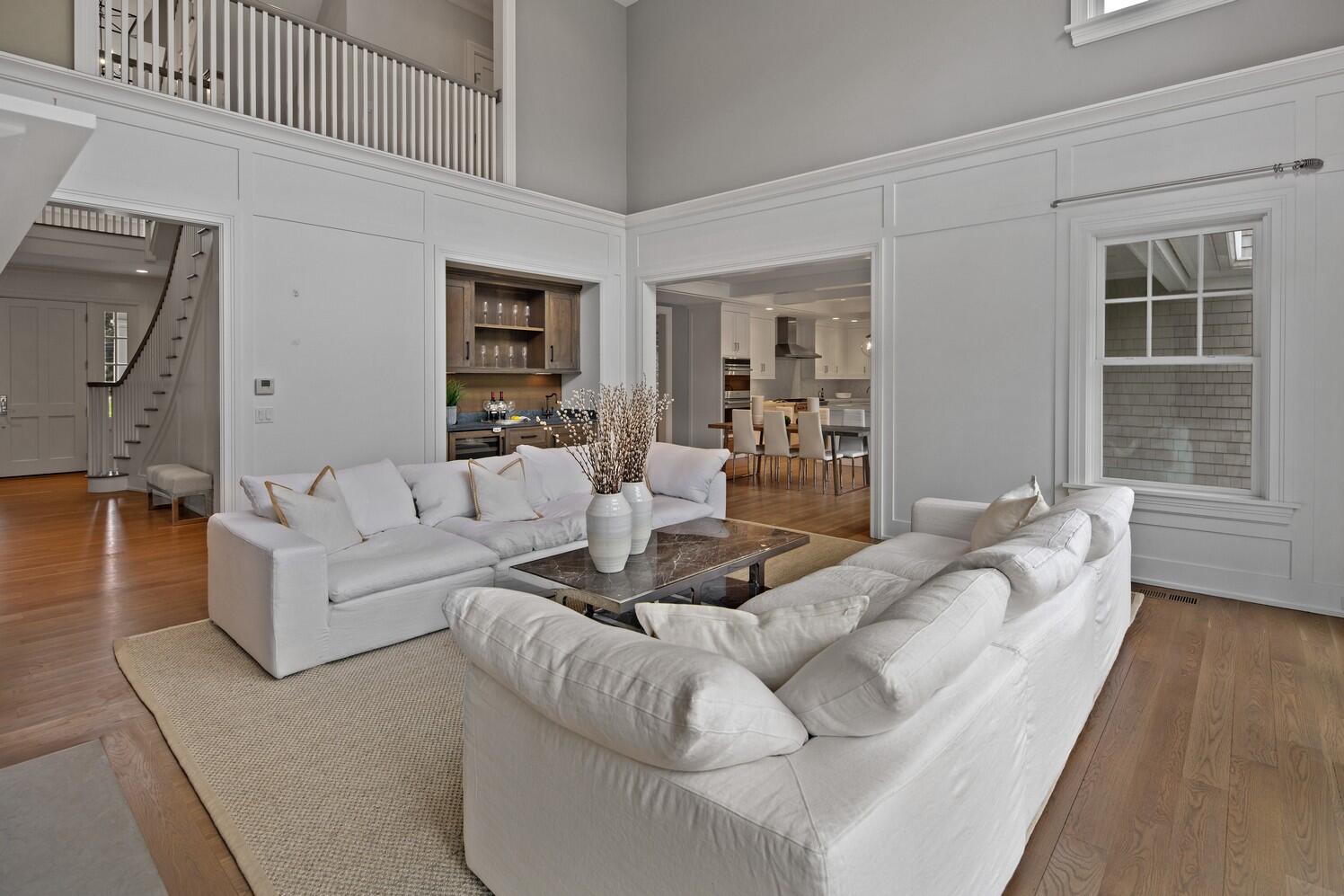 35 Prospect Road Westport, CT 06880 - Photo 6 of 40 a living room with furniture and a large window