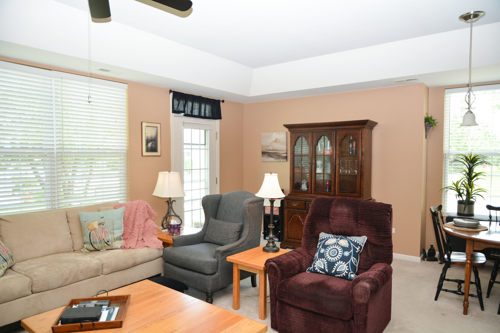 13482 Delaney Road Huntley, IL 60142 - Photo 5 of 18 a living room with furniture and a large window