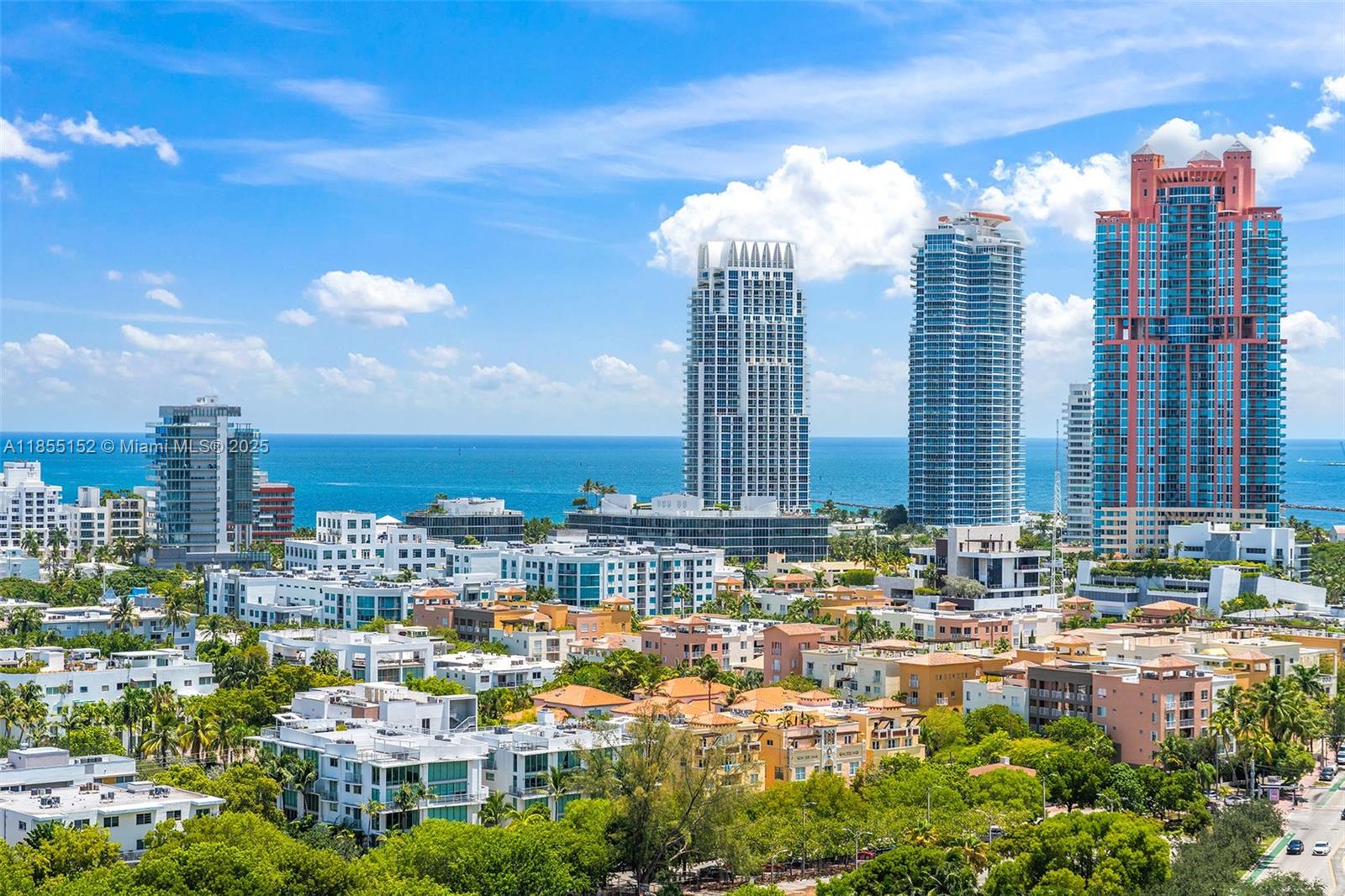 450 Alton Road, Unit 1907 Miami Beach, FL 33139 - Photo 22 of 64 a view of a city with tall buildings