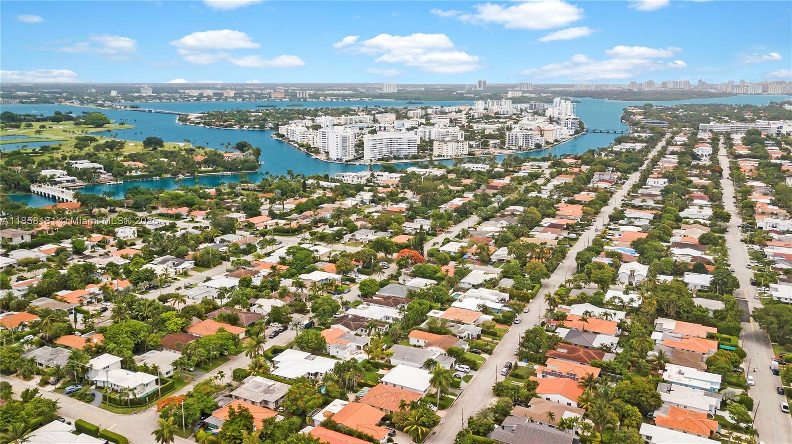 9065 Emerson Avenue Surfside, FL 33154 - Photo 50 of 50 an aerial view of a city