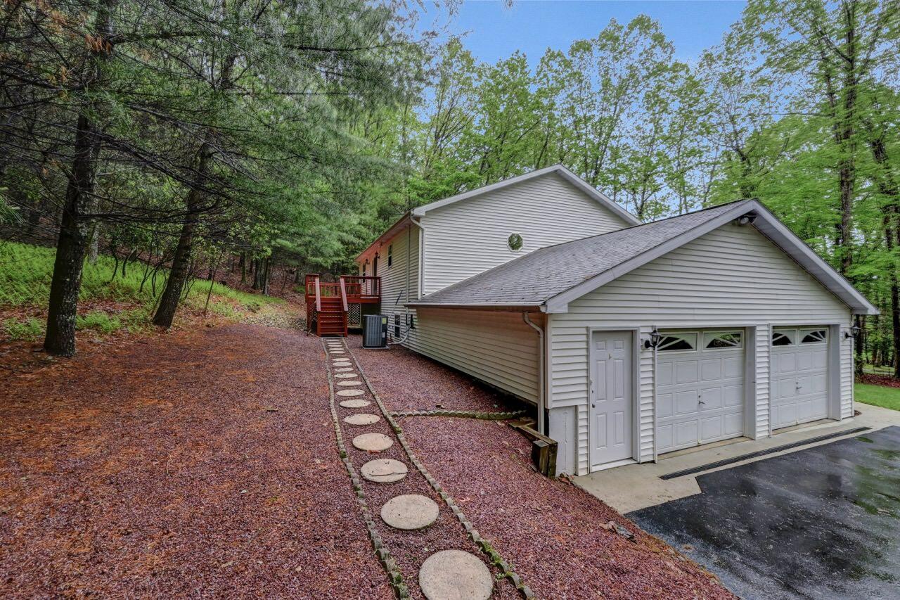 148 Potato Path Road Kunkletown, PA 18058 - Photo 48 of 54 Backyard w/ Paver Path to Deck