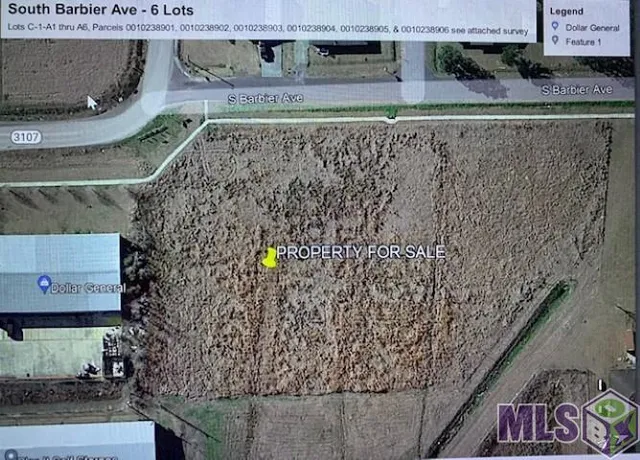 $165,000 | Tbd South Barbier Avenue, Thibodaux, LA 70301