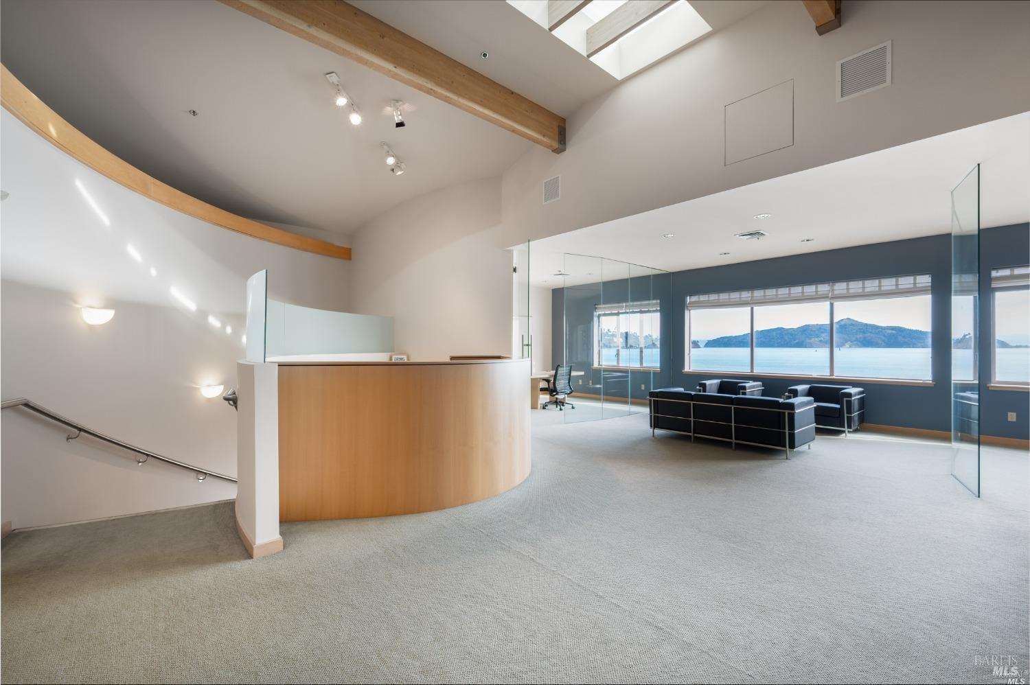 599 Bridgeway Sausalito, CA 94965 - Photo 13 of 37 a view of livingroom with furniture and stove
