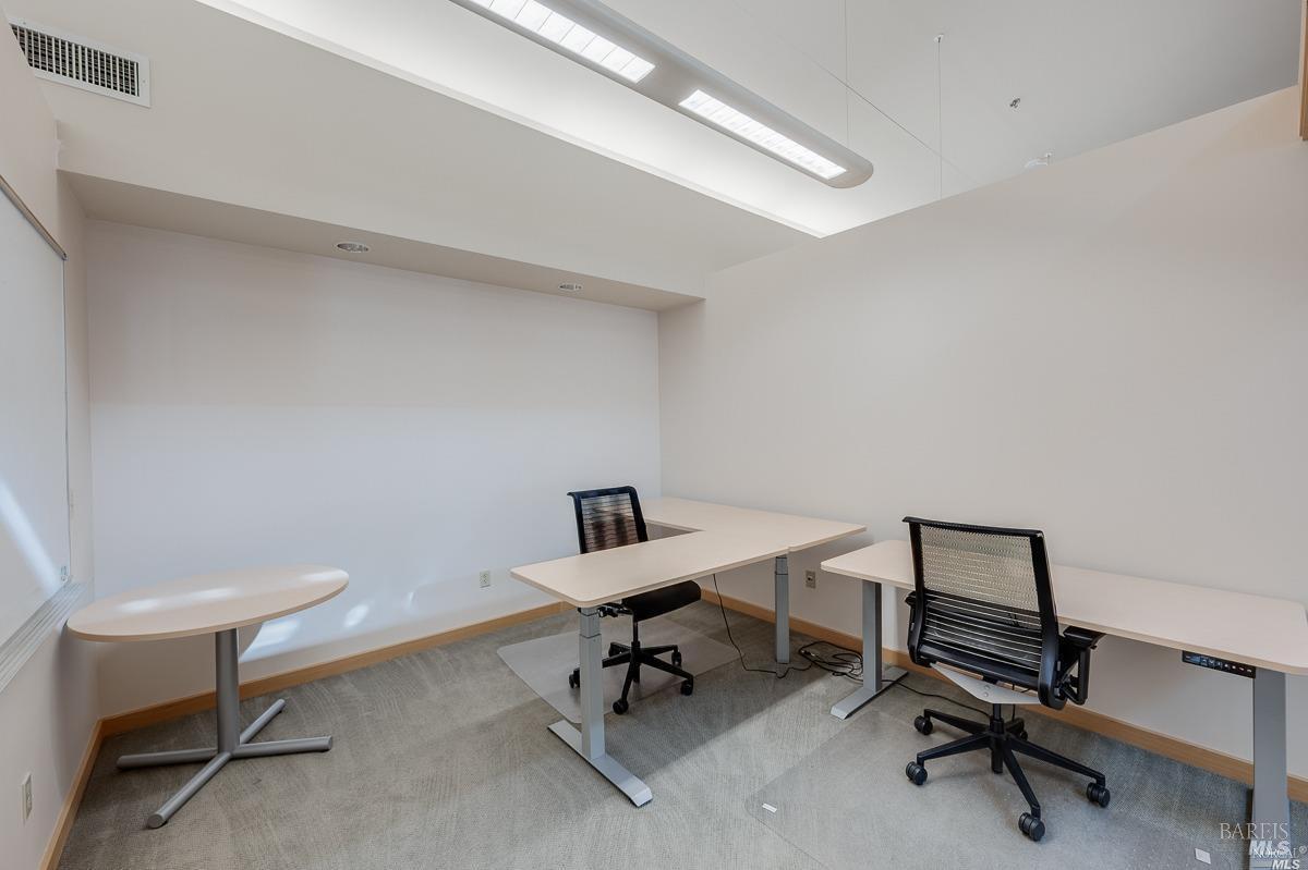 599 Bridgeway Sausalito, CA 94965 - Photo 26 of 37 a view of a workspace with a window