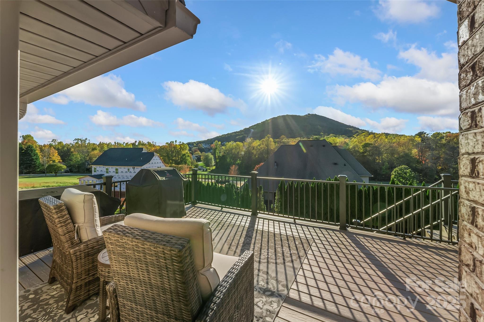 5836 Bakers Point Hickory, NC 28602 - Photo 15 of 48 a view of a balcony with furniture