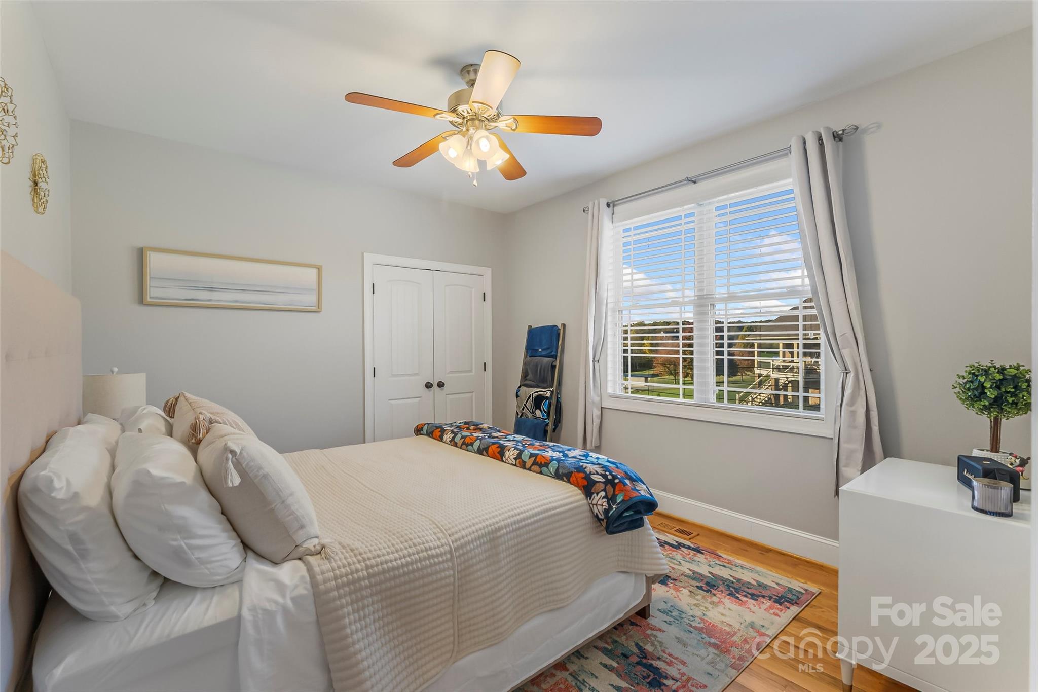 5836 Bakers Point Hickory, NC 28602 - Photo 21 of 48 a bedroom with a bed and balcony