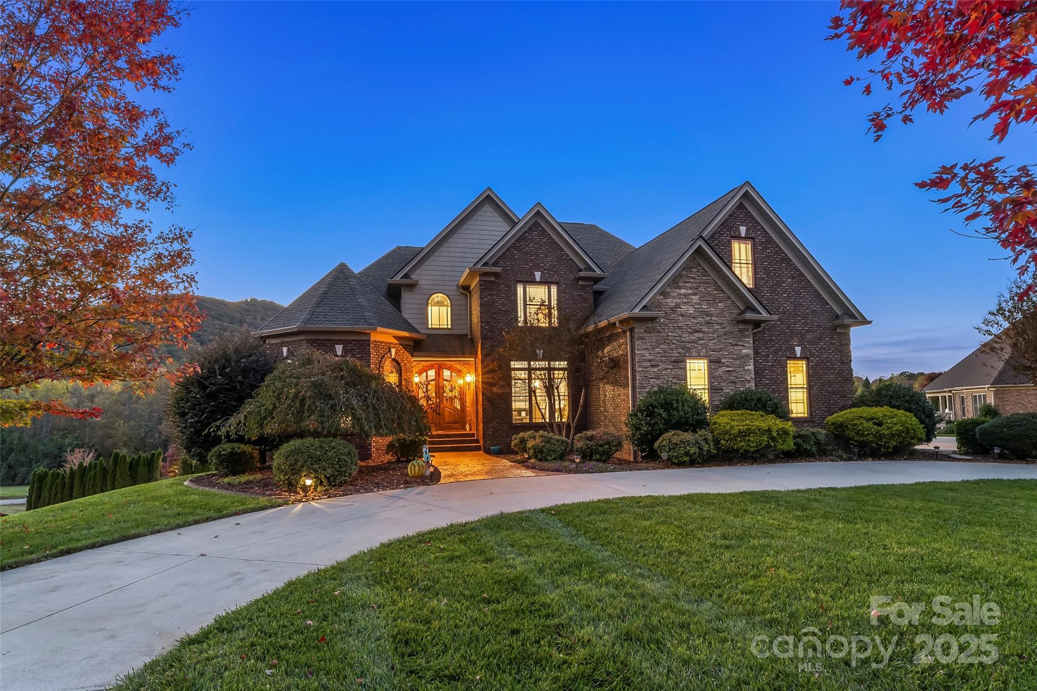 5836 Bakers Point Hickory, NC 28602 - Photo 48 of 48 a front view of a house with a yard