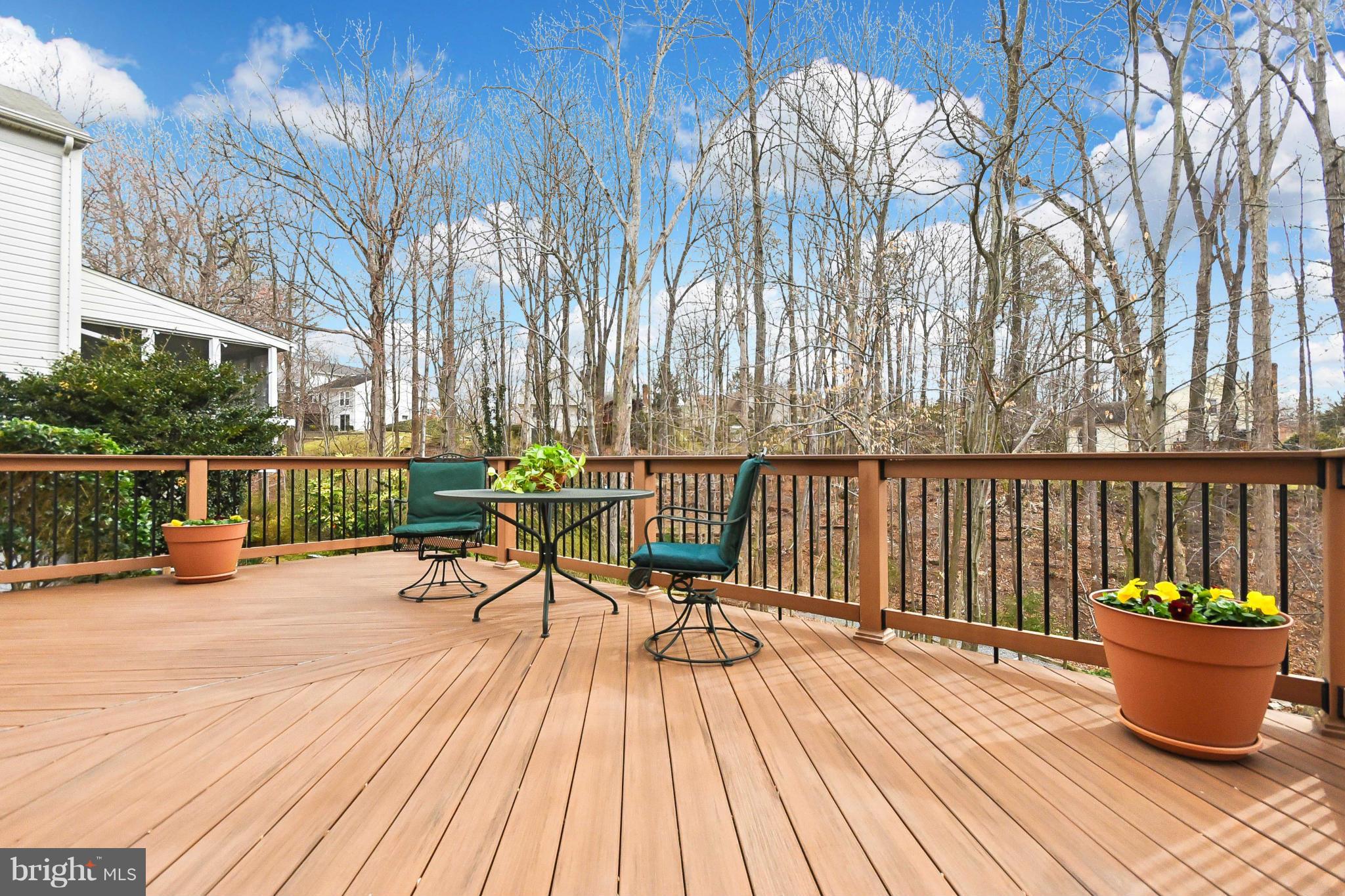8135 Viola Street Springfield, VA 22152 - Photo 10 of 30 Maintenance free composite deck with lighting