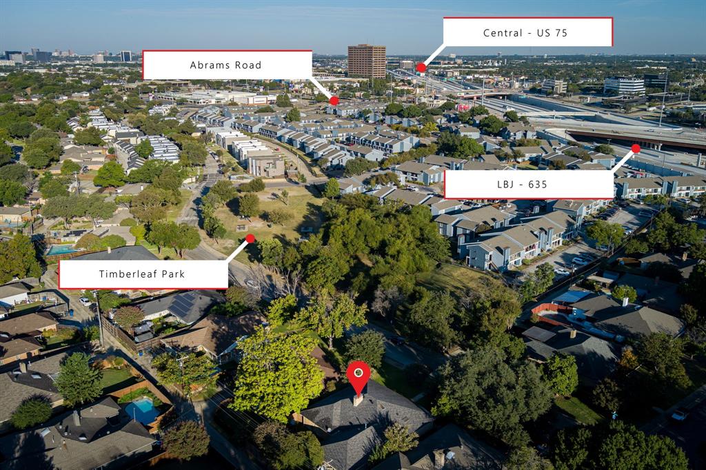 9552 Timberleaf Drive Dallas, TX 75243 - Photo 38 of 38 a picture of city view