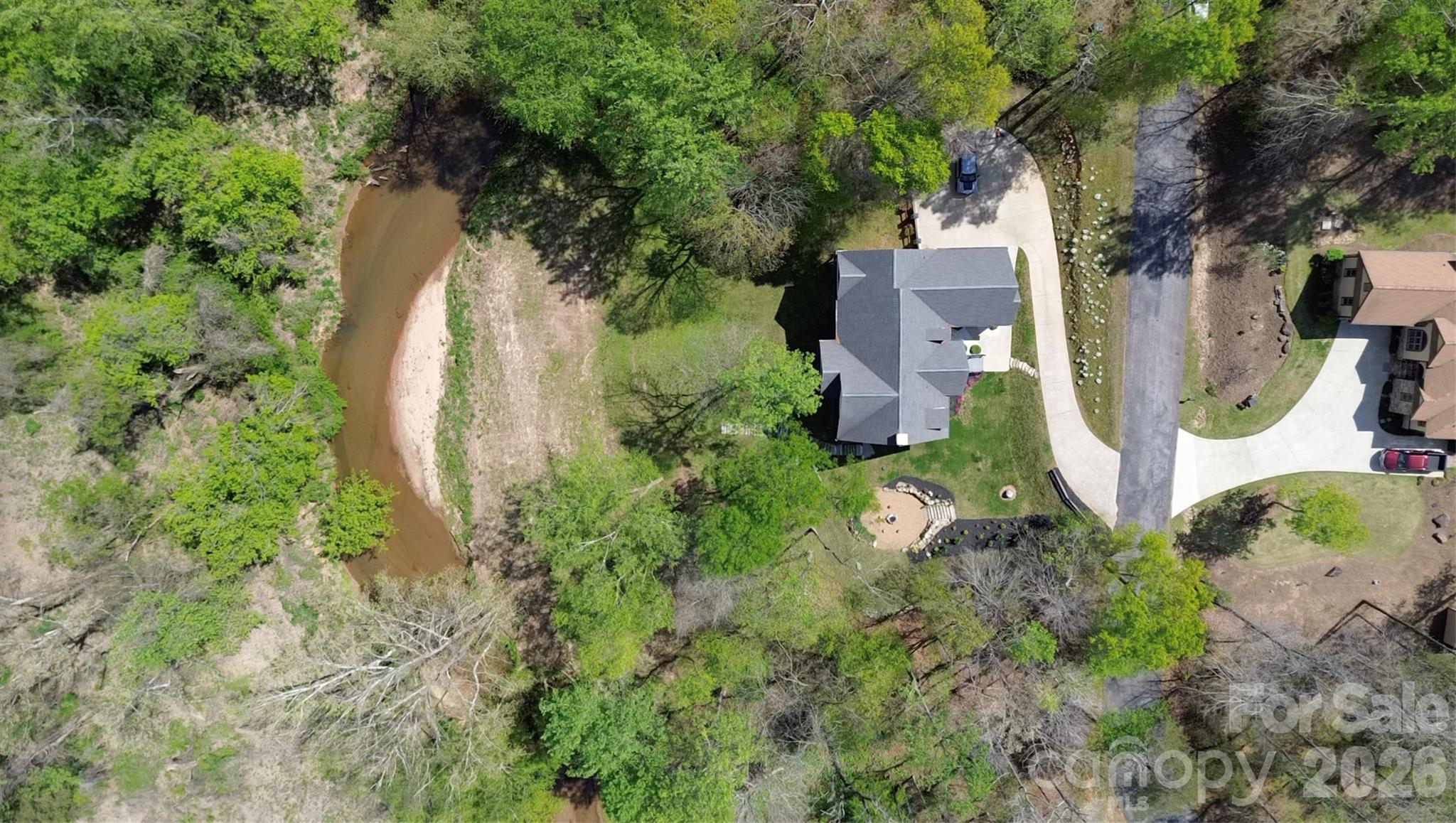 34 West Rambling Creek Drive Tryon, NC 28782 - Photo 5 of 5 an aerial view of a house with outdoor space