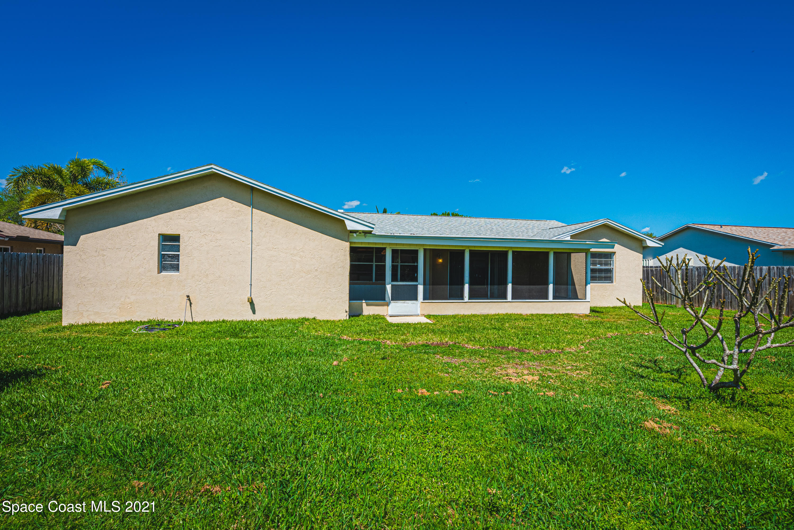 2021 Tallpine Road Melbourne, FL 32935 - Photo 36 of 44 Back of home