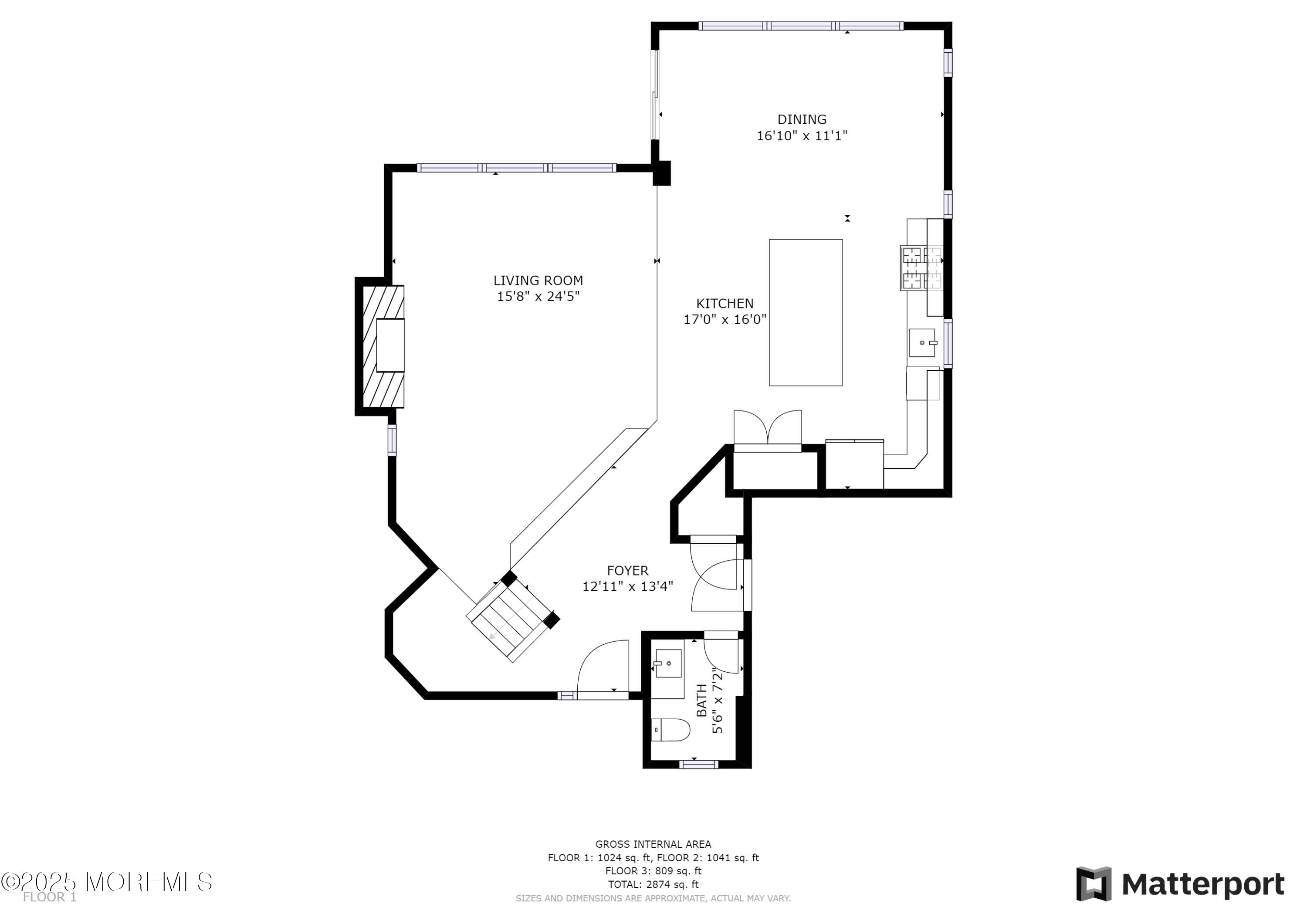 254 Harbor Court Lavallette, NJ 08735 - Photo 18 of 44 a picture of a room with wall in a picture