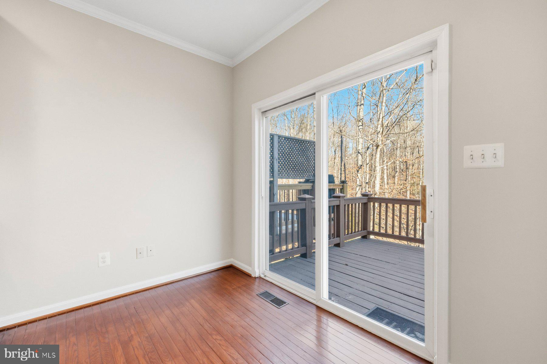 2640 Streamview Drive Odenton, MD 21113 - Photo 18 of 73 a view of a hallway with wooden floor and a window