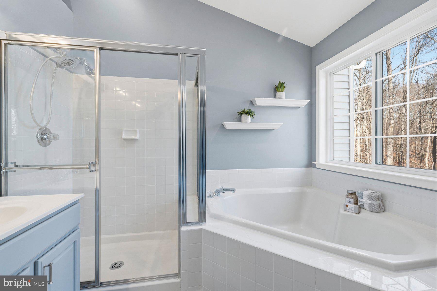 2640 Streamview Drive Odenton, MD 21113 - Photo 24 of 73 Serene Primary Bathroom with Soaking Tub & Shower