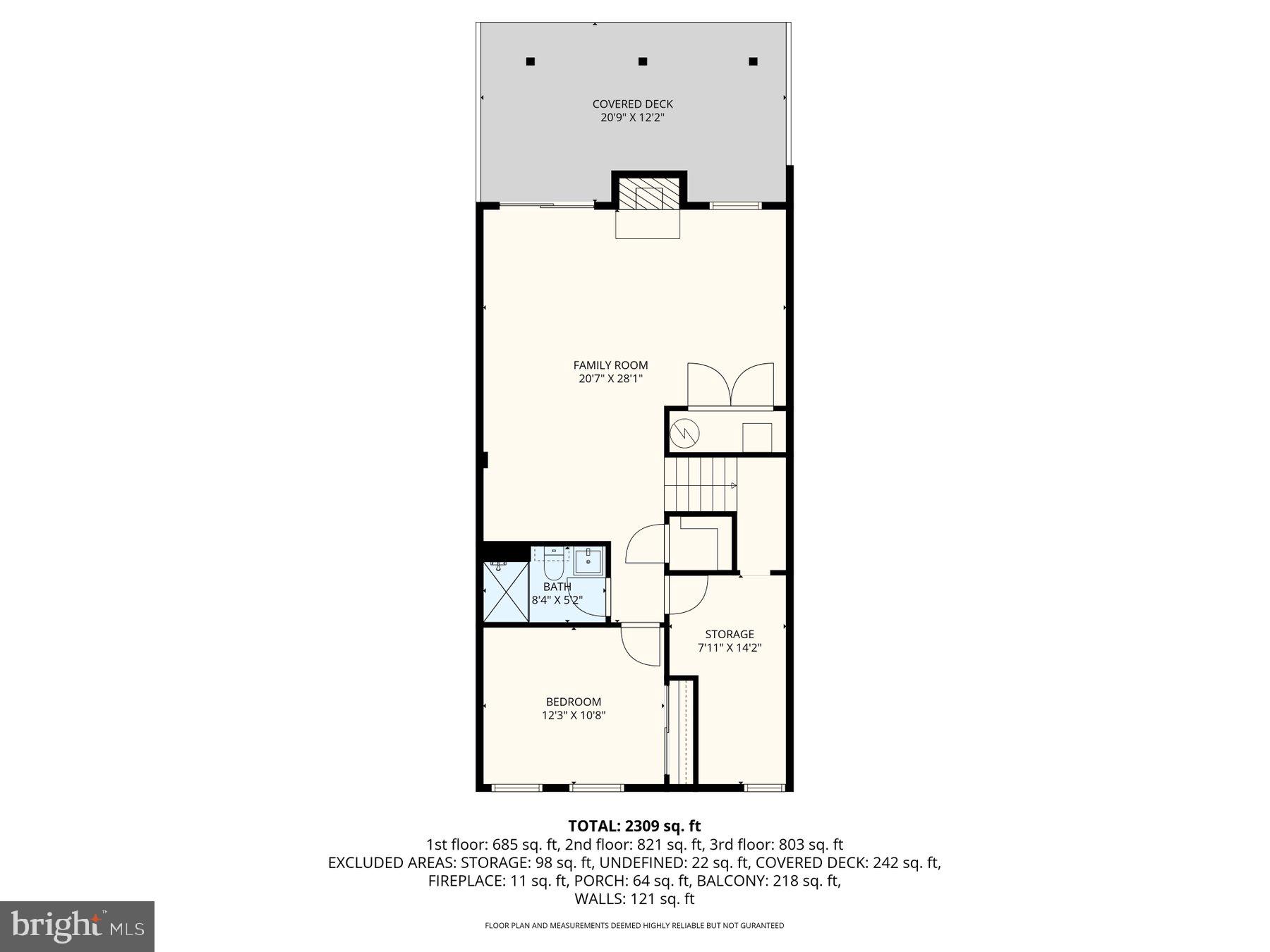 2640 Streamview Drive Odenton, MD 21113 - Photo 71 of 73 2nd Floor Floorplan