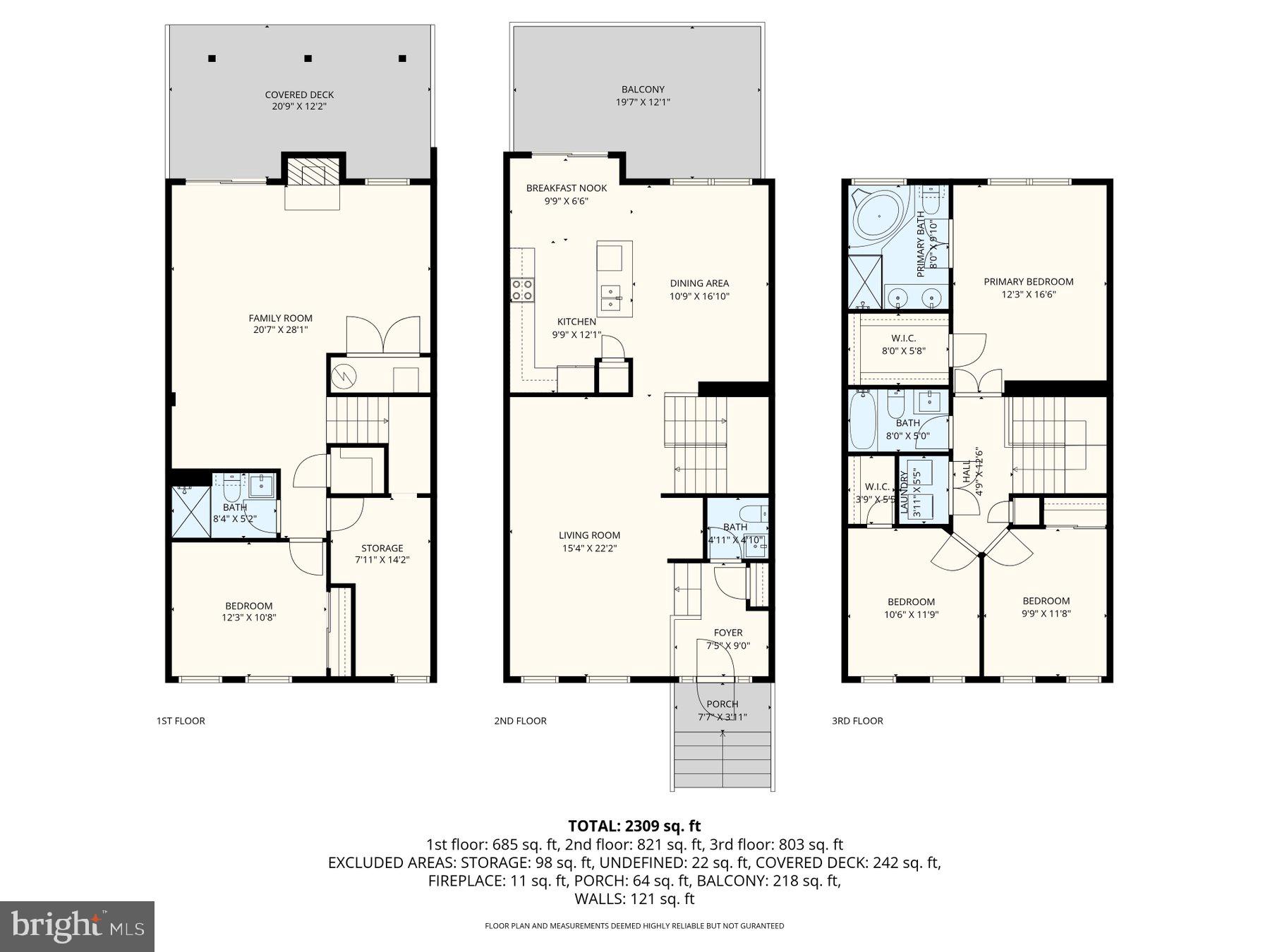 2640 Streamview Drive Odenton, MD 21113 - Photo 73 of 73 Whole House Floorplan