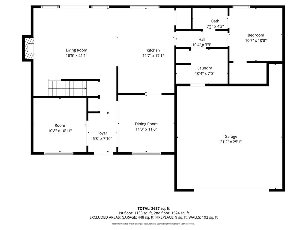 921 Roxeywood Drive Winder, GA 30680 - Photo 54 of 56 a picture of a floor plan