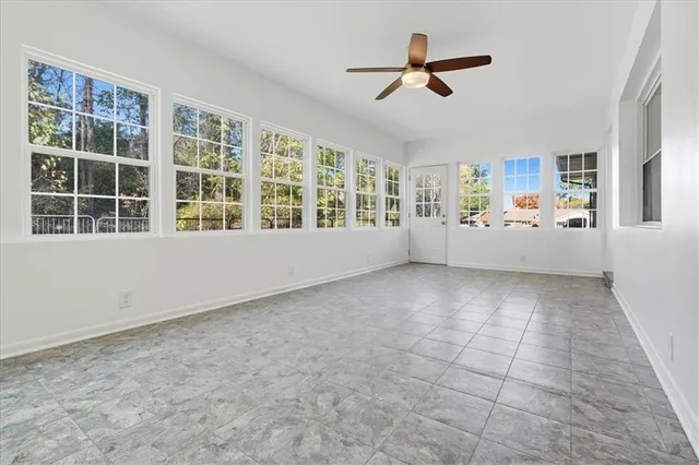 a view of a house with garden