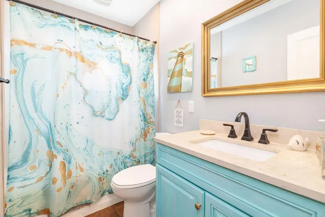 a bed room with a bed and a couch