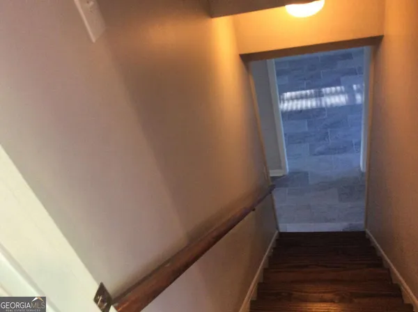 a small space with a window