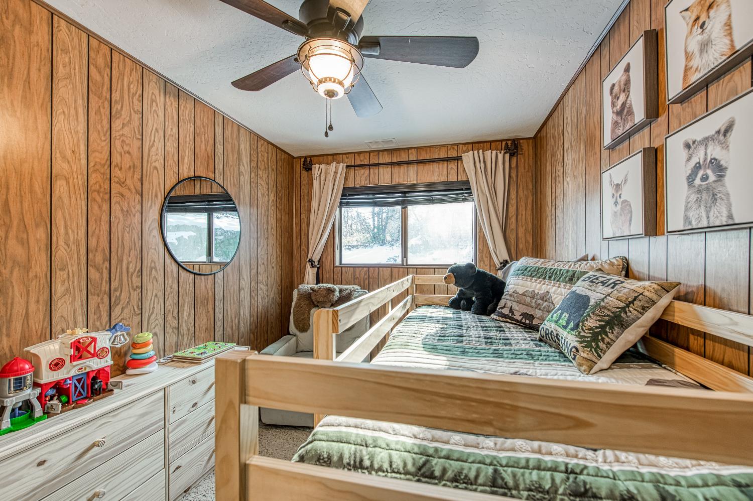 42488 Rock Ledge Road Shaver Lake, CA 93664 - Photo 26 of 37 a living room with furniture and a window